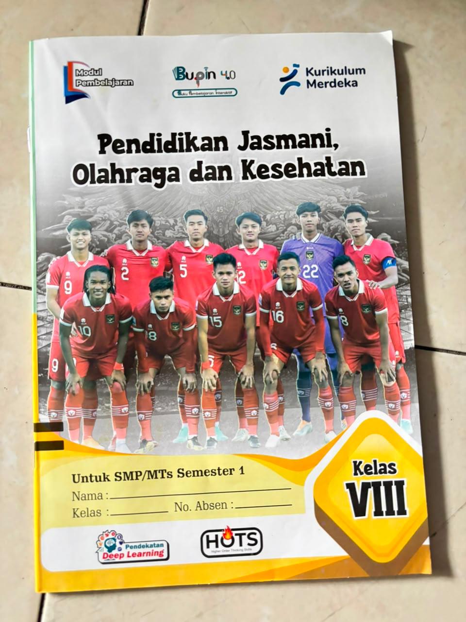 Buku Pendidikan Jasmani, Olahraga dan Kesehatan - Kelas VIII (8)